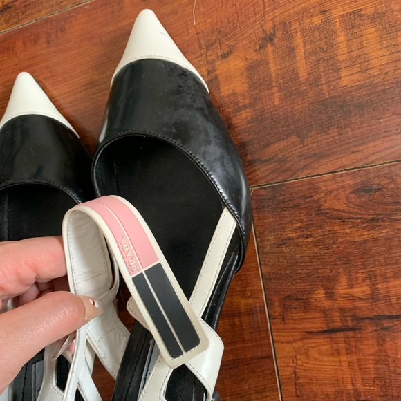 Prada slingback heels - Picture 2 of 6